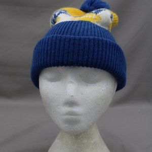 Vintage Toque / Beanie - Winnipeg Bluebombers Wrap Graphic - Adult Stretch Fit